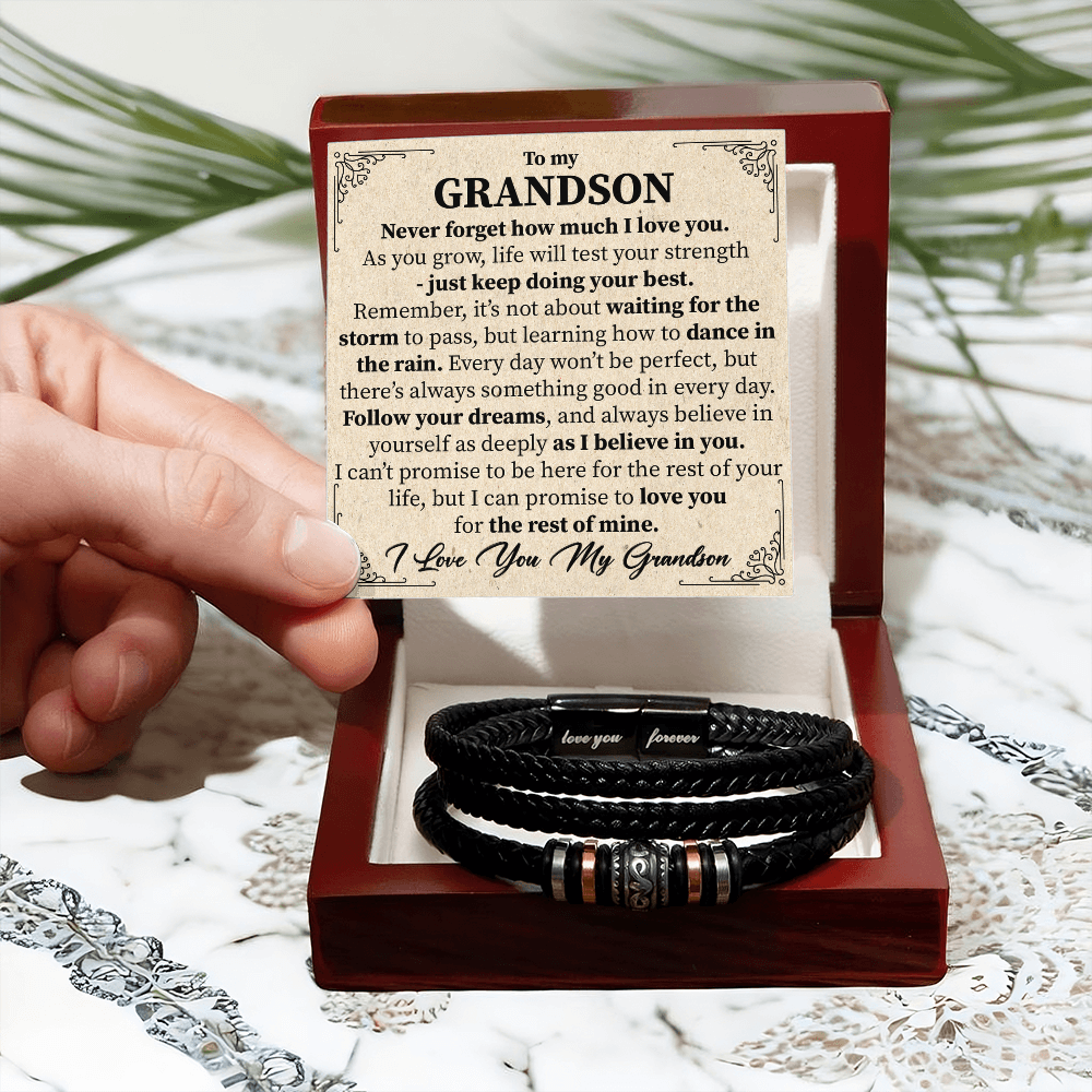 To My Grandson - Never forget how much I Love You