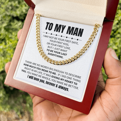 To My Man - I may not be your first date