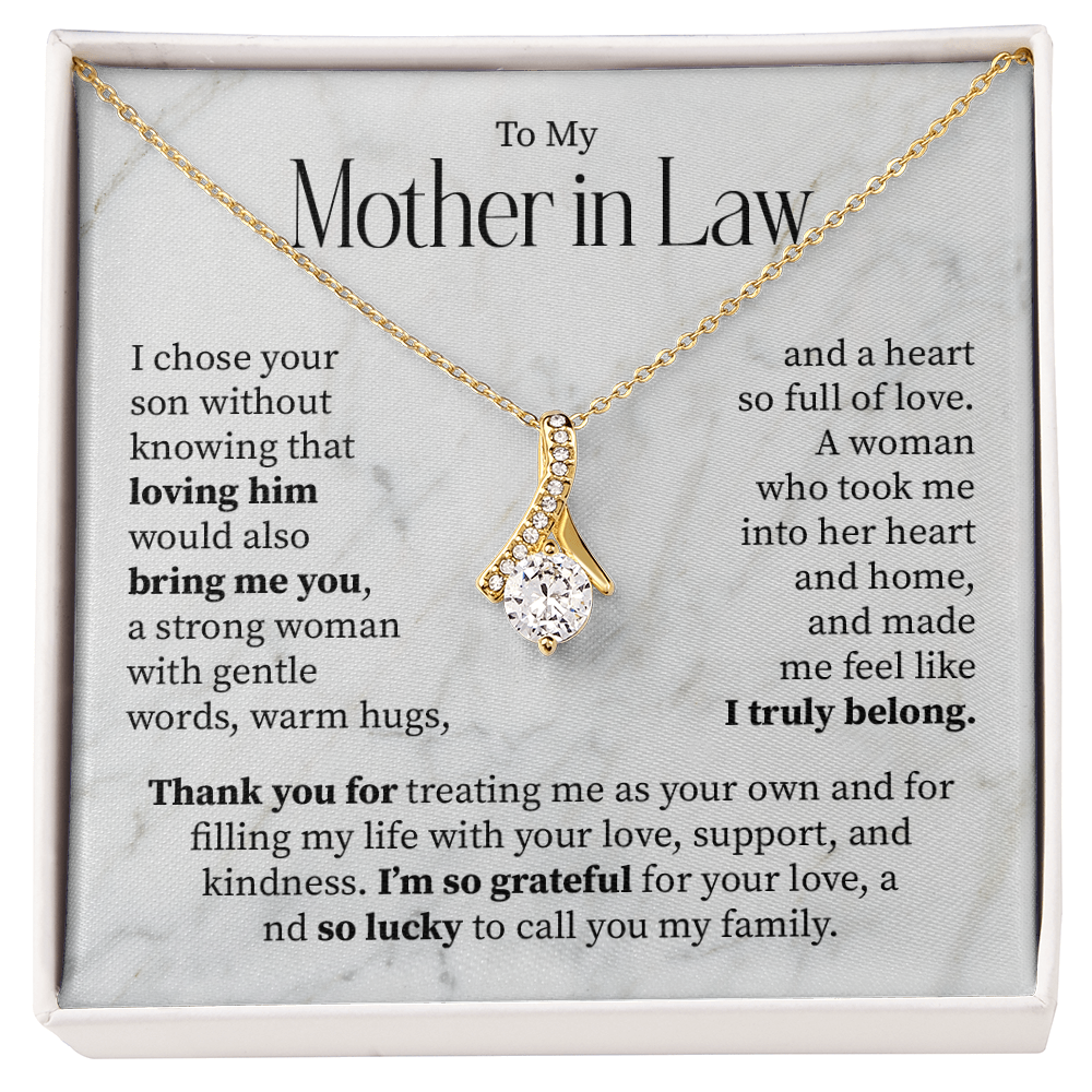 To My Mother In Law - So lucky to call you my family