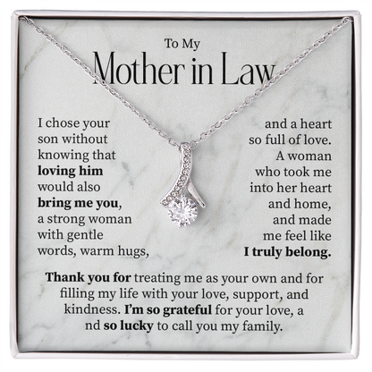 To My Mother In Law - So lucky to call you my family