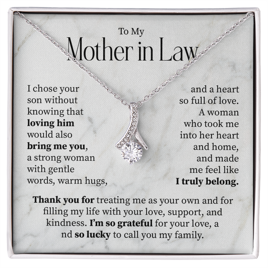 To My Mother In Law - So lucky to call you my family