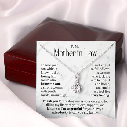 To My Mother In Law - So lucky to call you my family