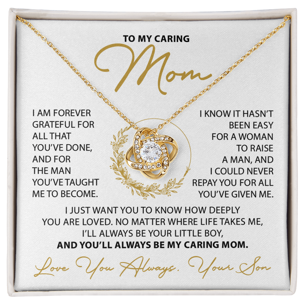 To My Mom - Everything good in me began with you - From Son