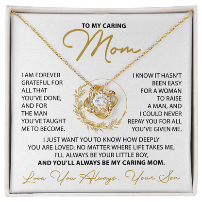 To My Mom - Everything good in me began with you - From Son