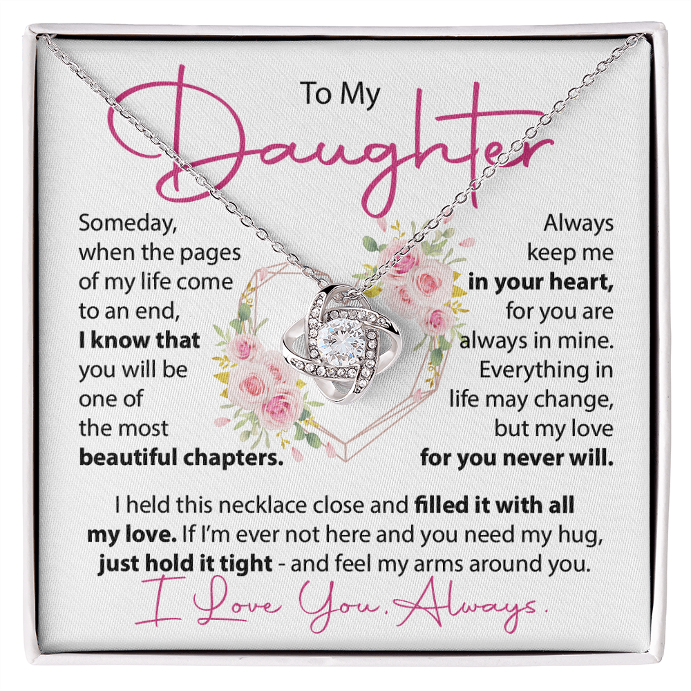 To My Daughter - Someday when the pages of my life