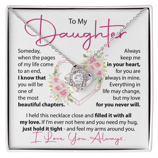 To My Daughter - Someday when the pages of my life