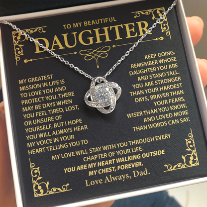 To My Daughter - You are my heart walking outside my chest