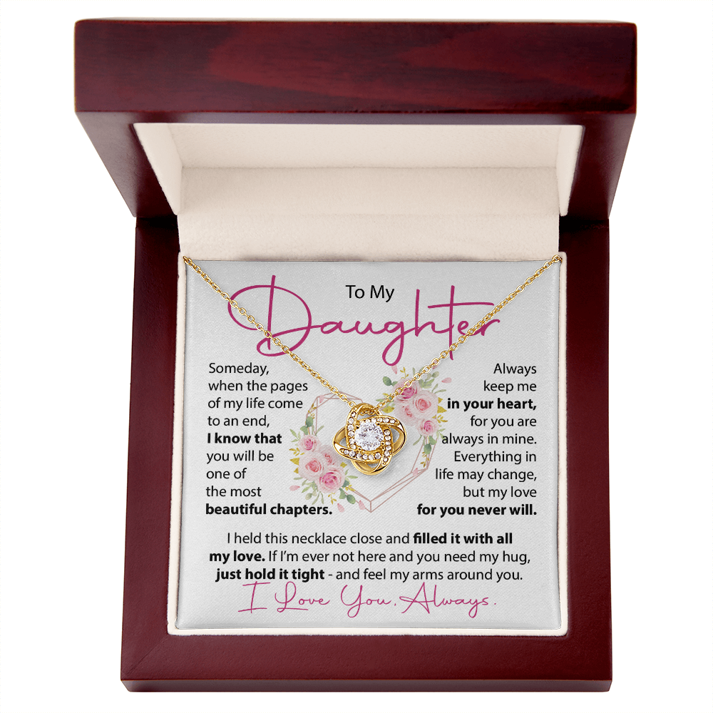 To My Daughter - Someday when the pages of my life