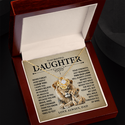 To My Daughter - Never Forget I Love You - From Dad