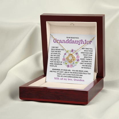To My Granddaughter - Feel my love surrounding you - From Grandma