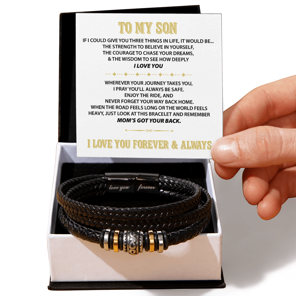 To My Son - how much you mean to me, Mom