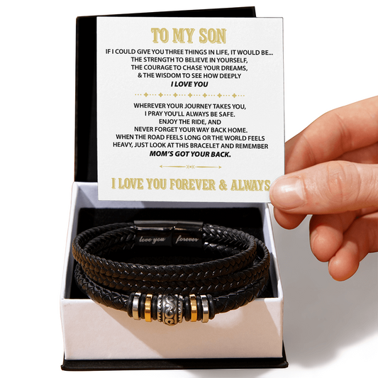 To My Son - how much you mean to me, Mom