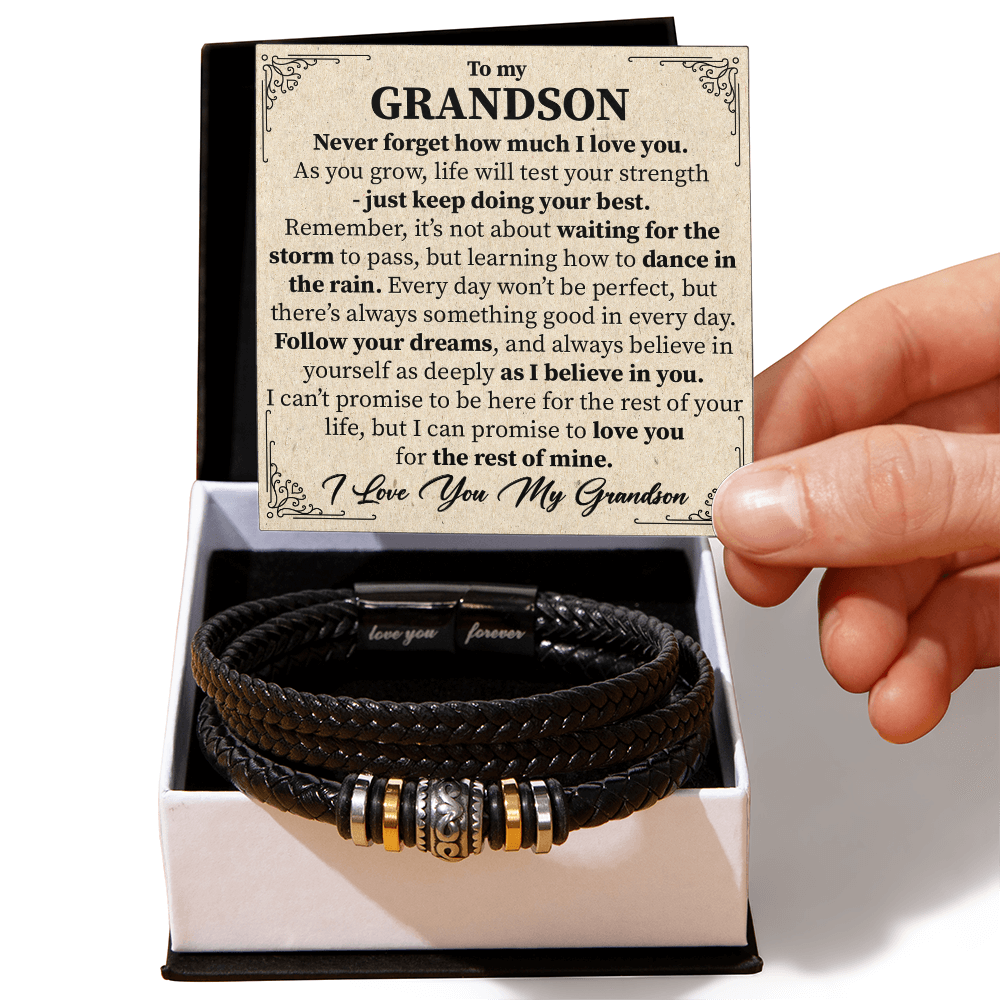 To My Grandson - Never forget how much I Love You