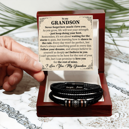 To My Grandson - Never forget how much I Love You
