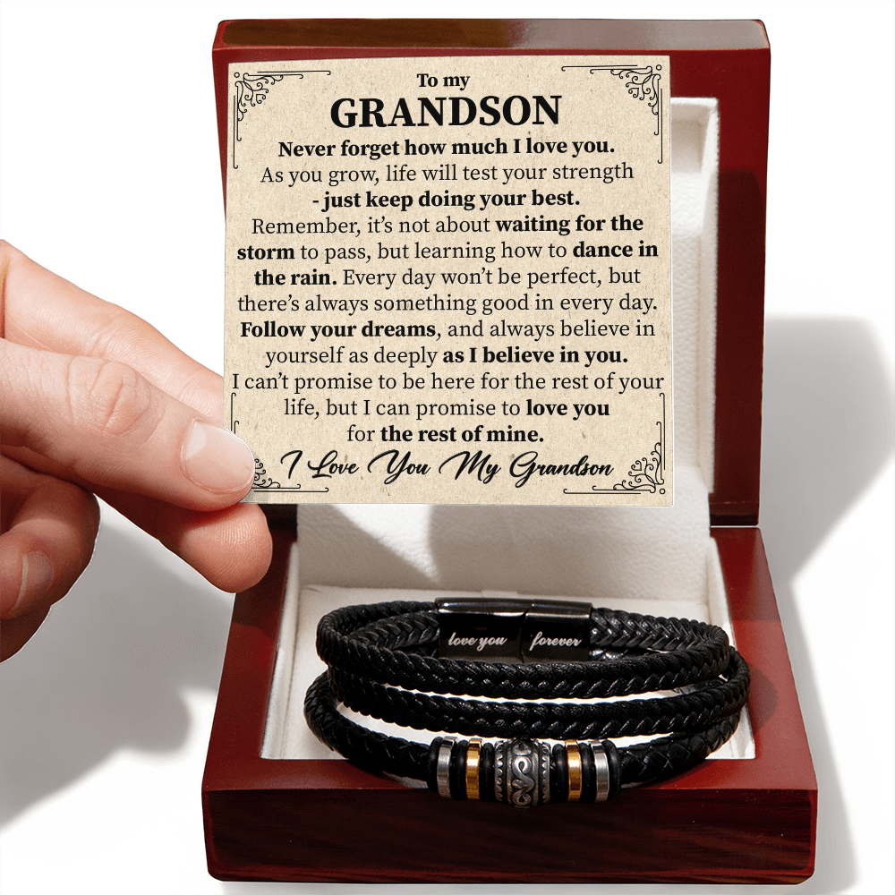 To My Grandson - Never forget how much I Love You