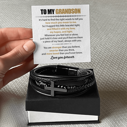 To My Grandson - Never forget how much I love you.