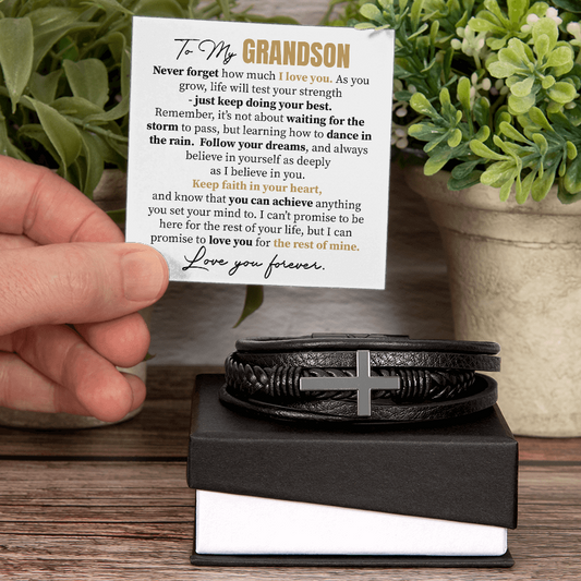 To My Grandson - Keep faith in your heart