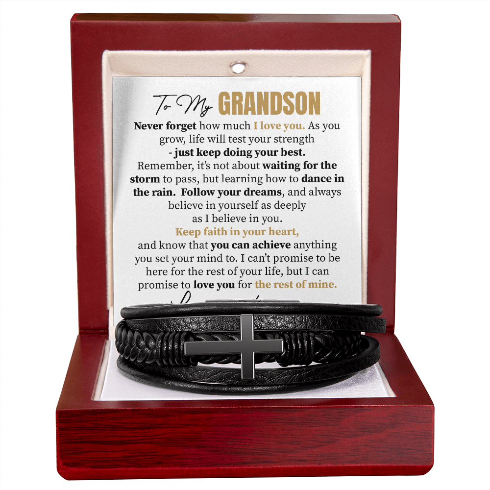 To My Grandson - Keep faith in your heart