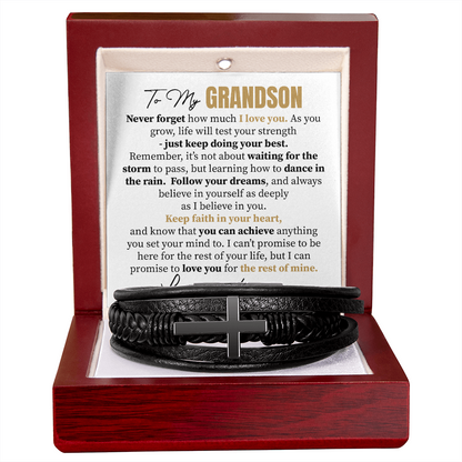 To My Grandson - Keep faith in your heart