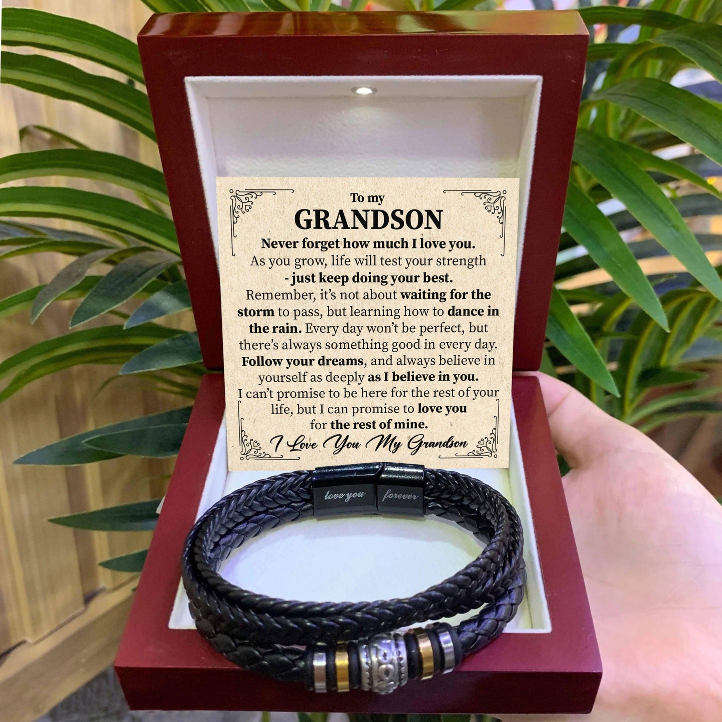 To My Grandson - Never forget how much I Love You